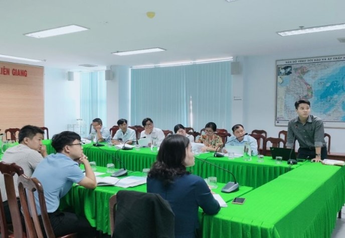 Báo cáo kết quả thực hiện dự án chất lượng nước tại Kiên Giang