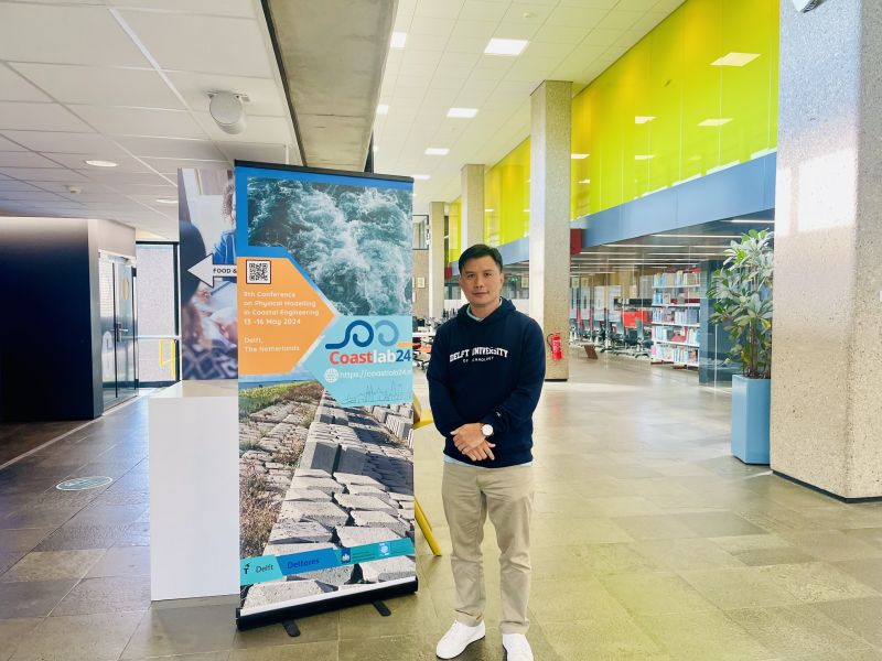 Tham dự Hội nghị quốc tế Coastlab24 - Physical Modelling in Coastal Engineering, Delft, Hà Lan (5/2024)
