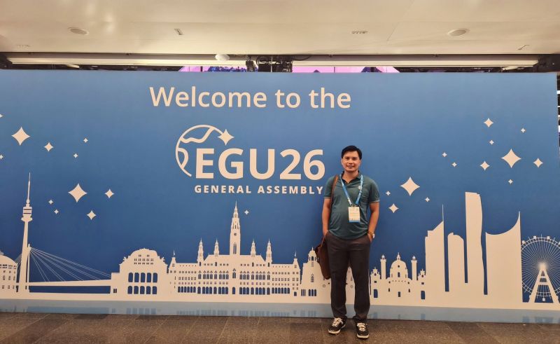 Tham dự Đại hội đồng EGU26 (European Geosciences Union) tại Vienna, Áo